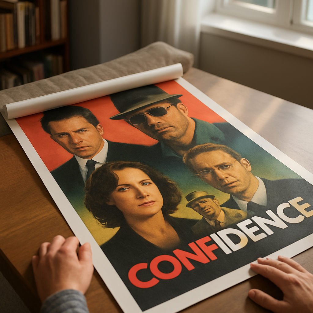 How to Authenticate CONFIDENCE 2003 Original Poster
