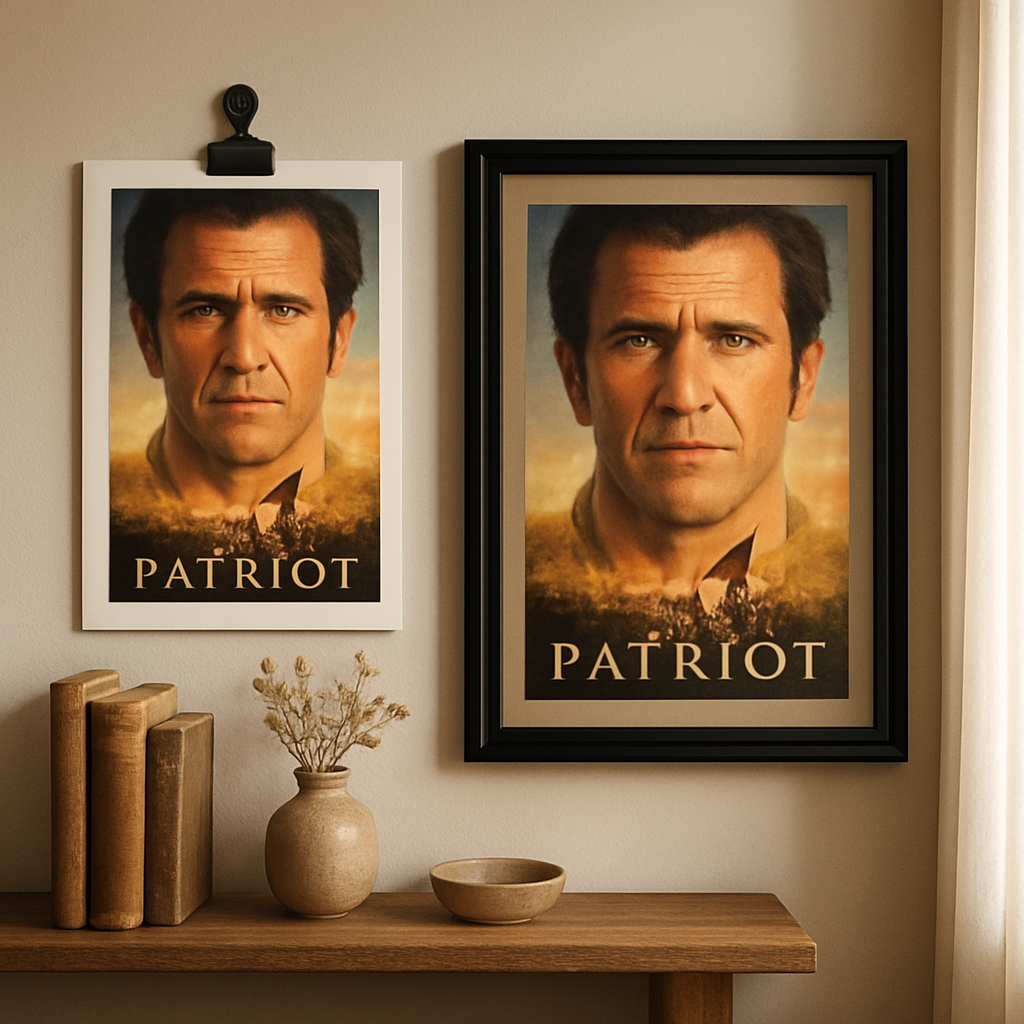 Top Ways to Display THE PATRIOT 2000 Movie Poster