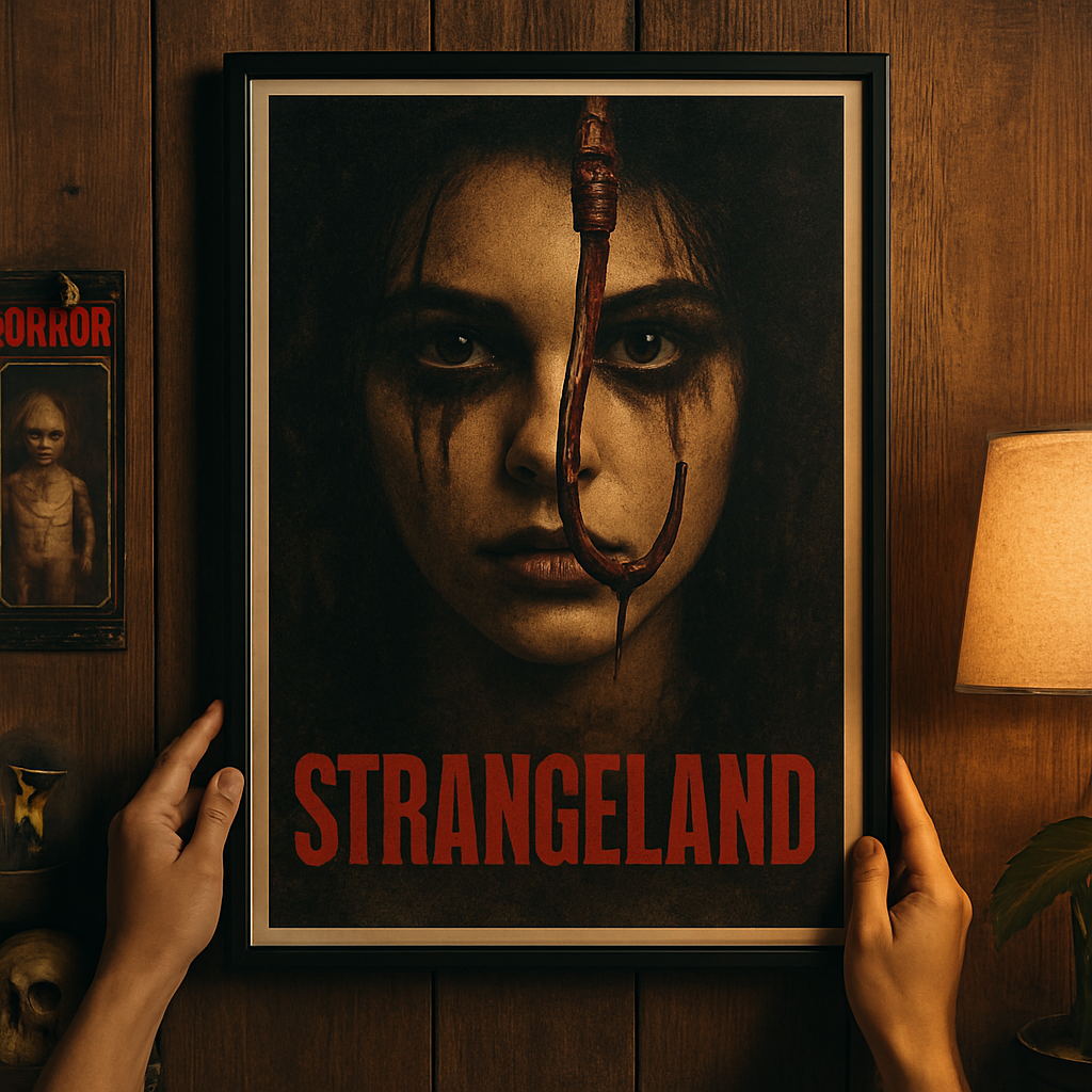 How to Frame STRANGELAND 1998 Poster for Impact