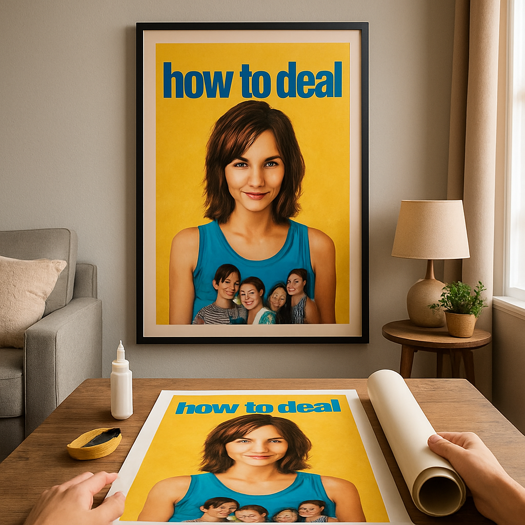 How to Display a How to Deal 2003 Poster