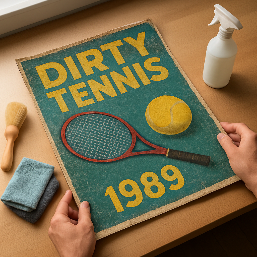How to Care for Your Dirty Tennis 1989 Poster