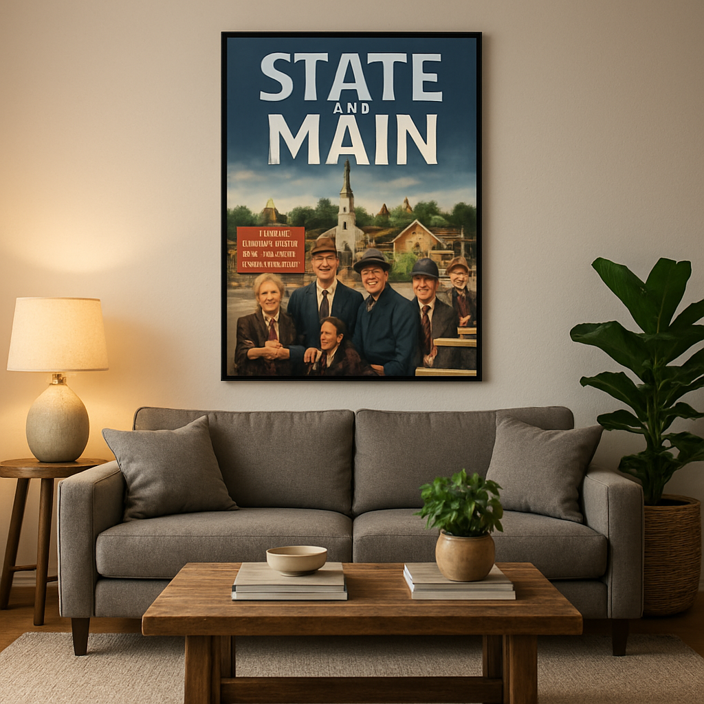 Top 5 Places to Hang a State and Main Poster