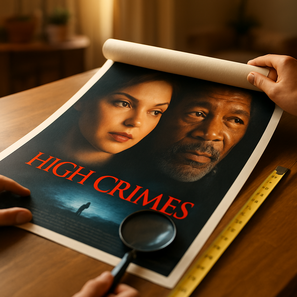 How to Authenticate a High Crimes 2002 Poster