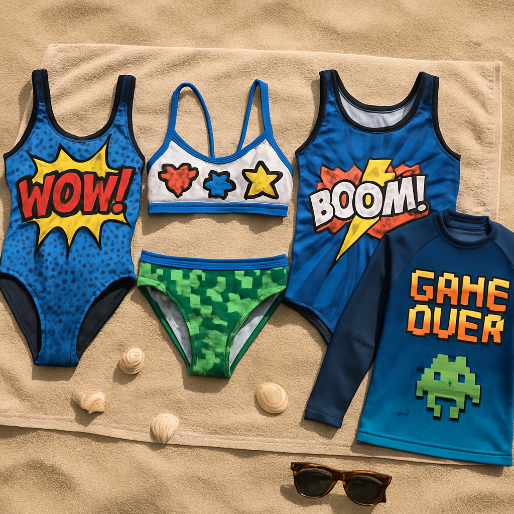 Find a geek swimsuit that flatters your body shape