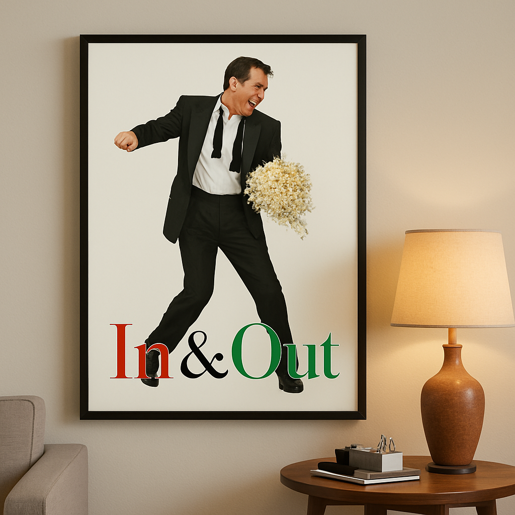 How to Display In & Out 1997 Movie Poster