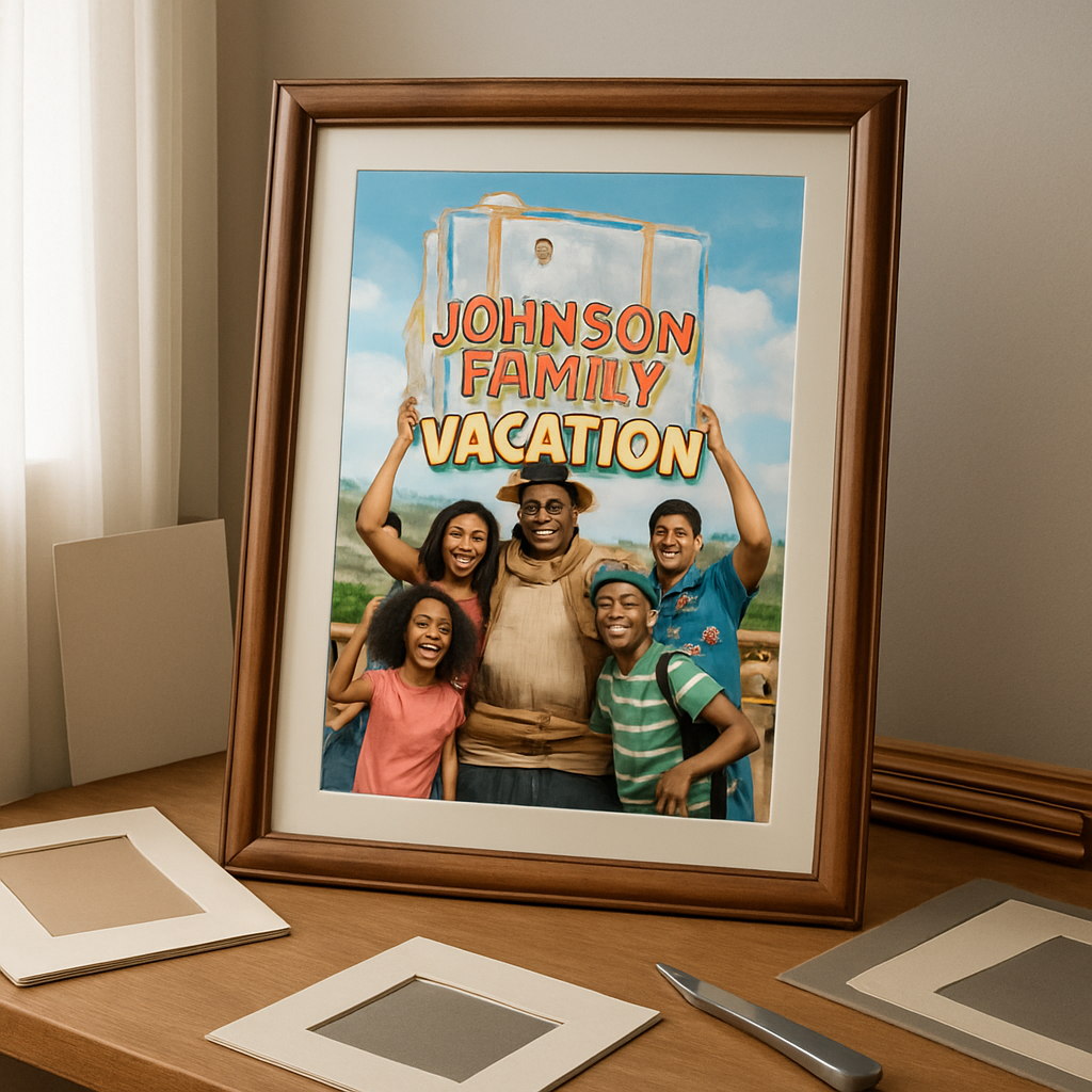 Avoid These Mistakes Framing Johnson Family Poster