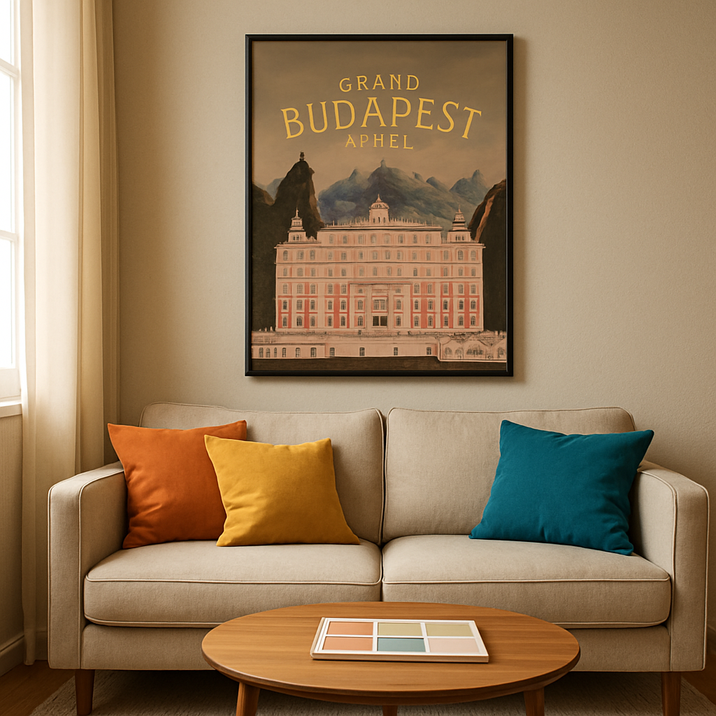 Match movie poster colors to your living room palette