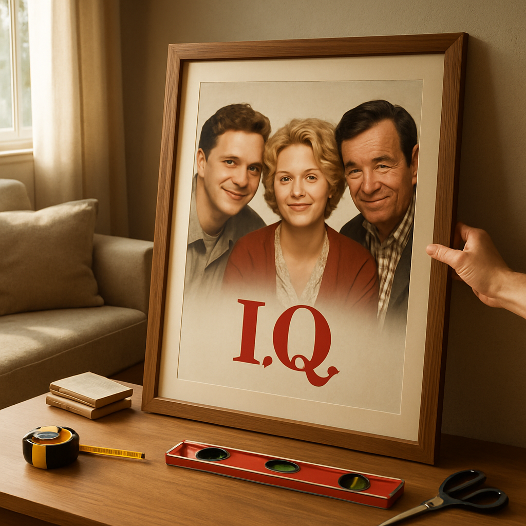 How to Frame an I.Q. 1994 Movie Poster
