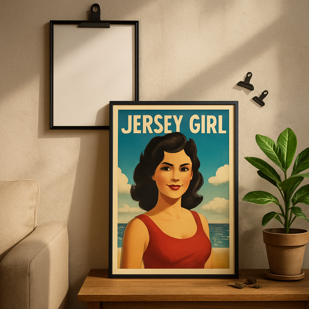 Top Ways to Display Your Jersey Girl Poster