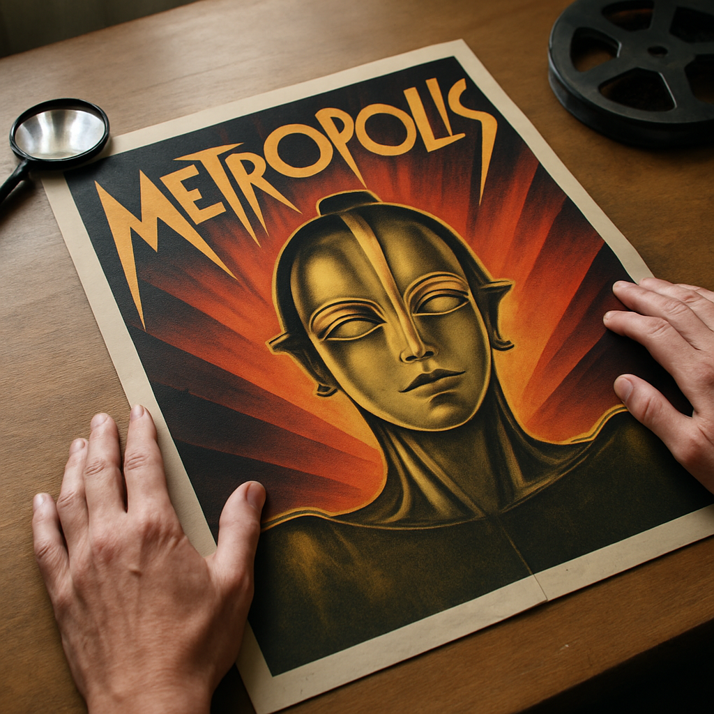 How to Spot a Metropolis 1984 Reprint Poster