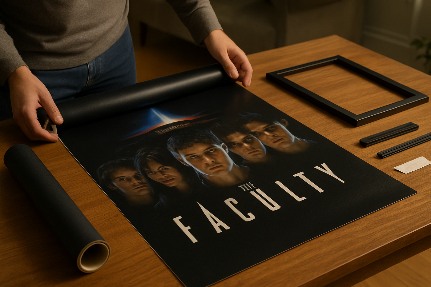 How to Display The Faculty 1998 Poster Like a Pro