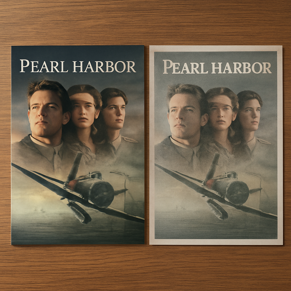 Avoid Buying Fake Pearl Harbor 2001 Polish Posters