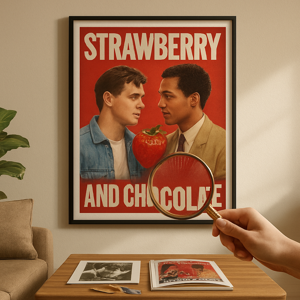 How to Spot Authentic Strawberry and Chocolate 1993 Poster