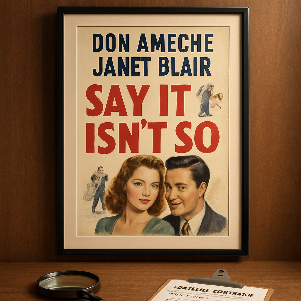 Avoid This Say It Isn't So Poster Buying Mistake