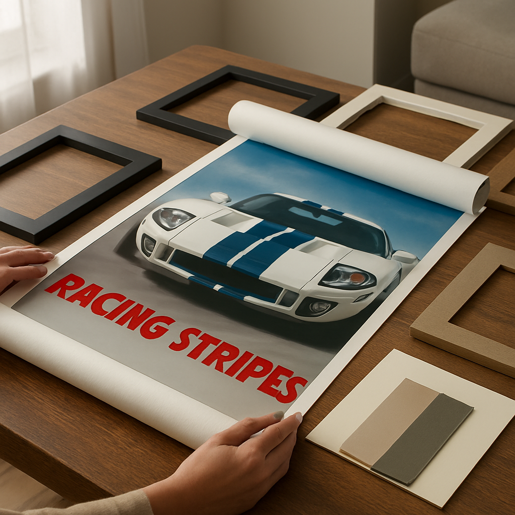 How to Frame Your Racing Stripes 2005 Poster