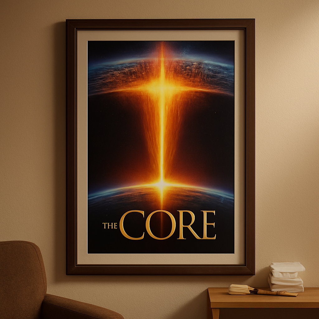 How to Display The Core 2003 Poster Correctly