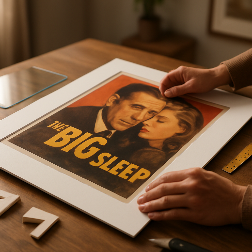 How to Frame a Vintage Movie Poster Without Damage