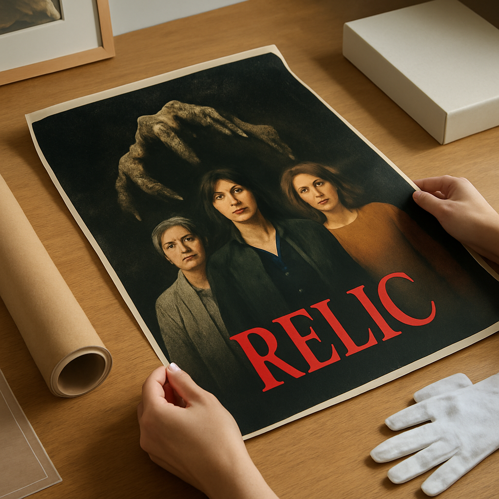 How to Preserve The Relic 1997 Movie Poster