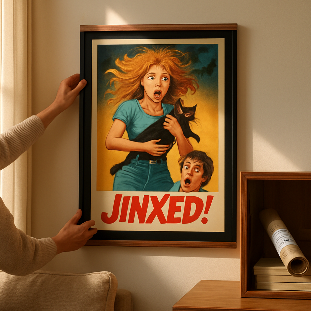 How to Display a Jinxed! 1982 Movie Poster