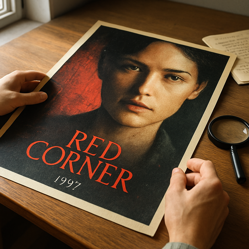 How to Authenticate a Red Corner 1997 Poster