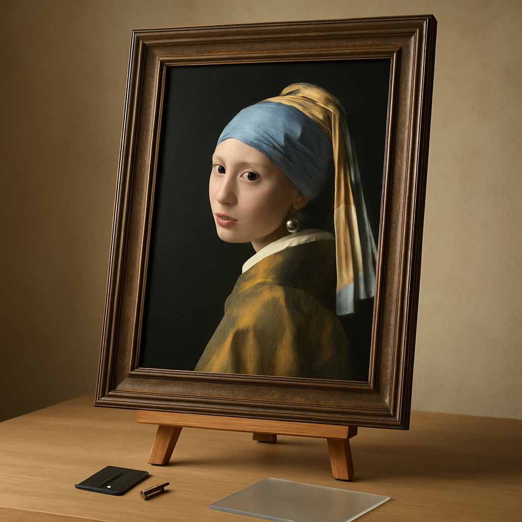 Is Girl With a Pearl Earring 2003 Poster Worth It