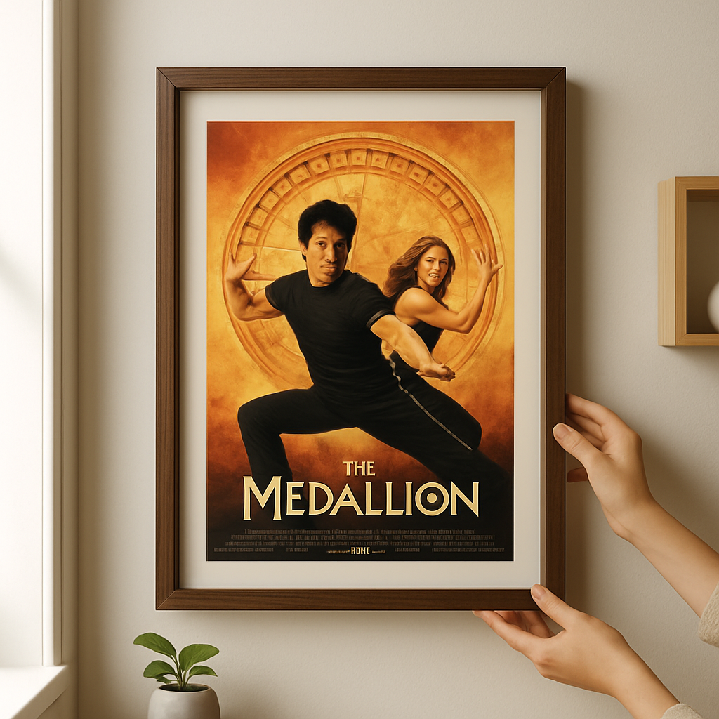 How to Frame a 2003 The Medallion Original Poster