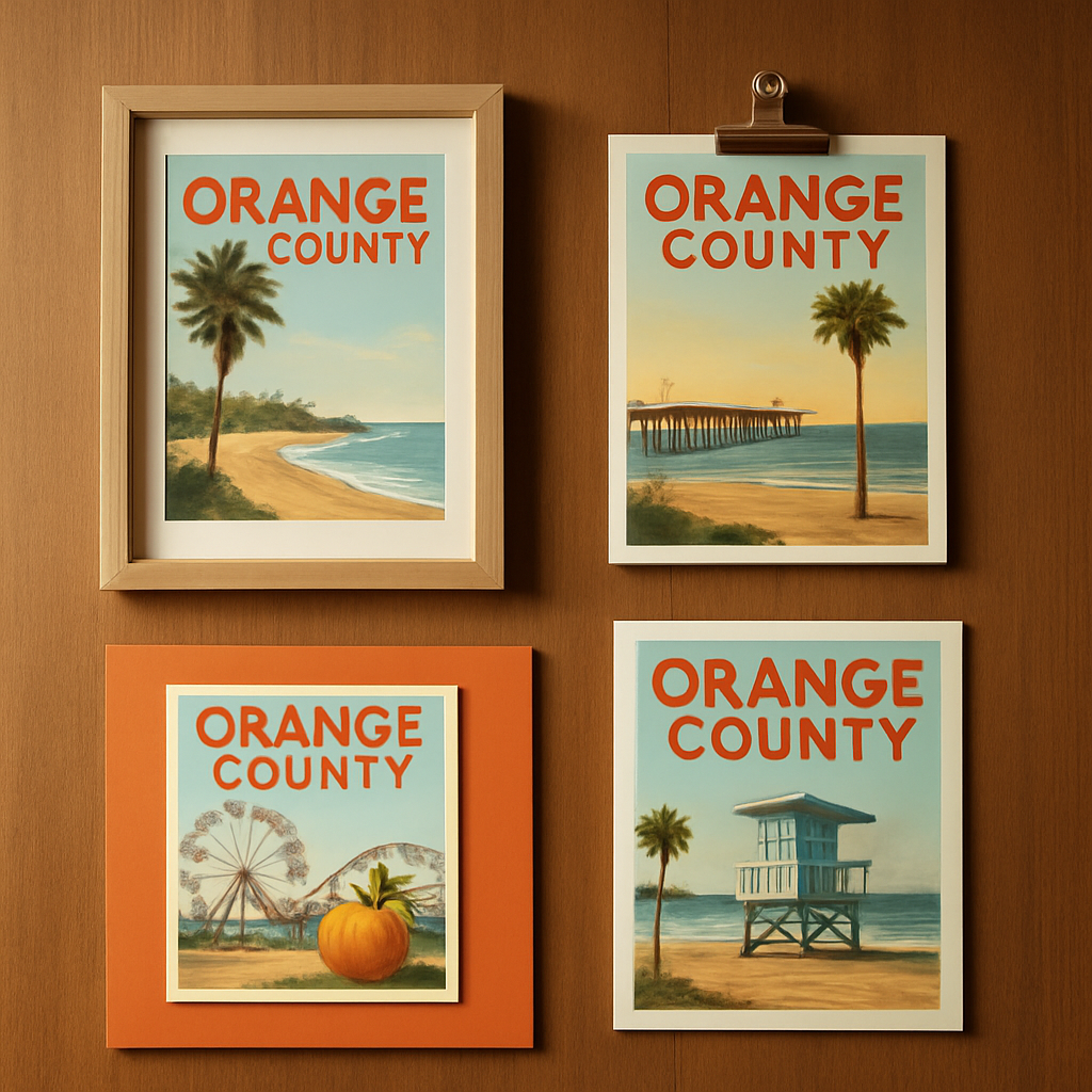 Top 7 Ways to Display an Orange County Poster