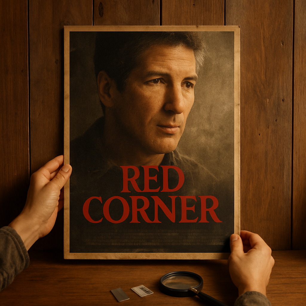 Red Corner 1997 Poster Authentication Tips