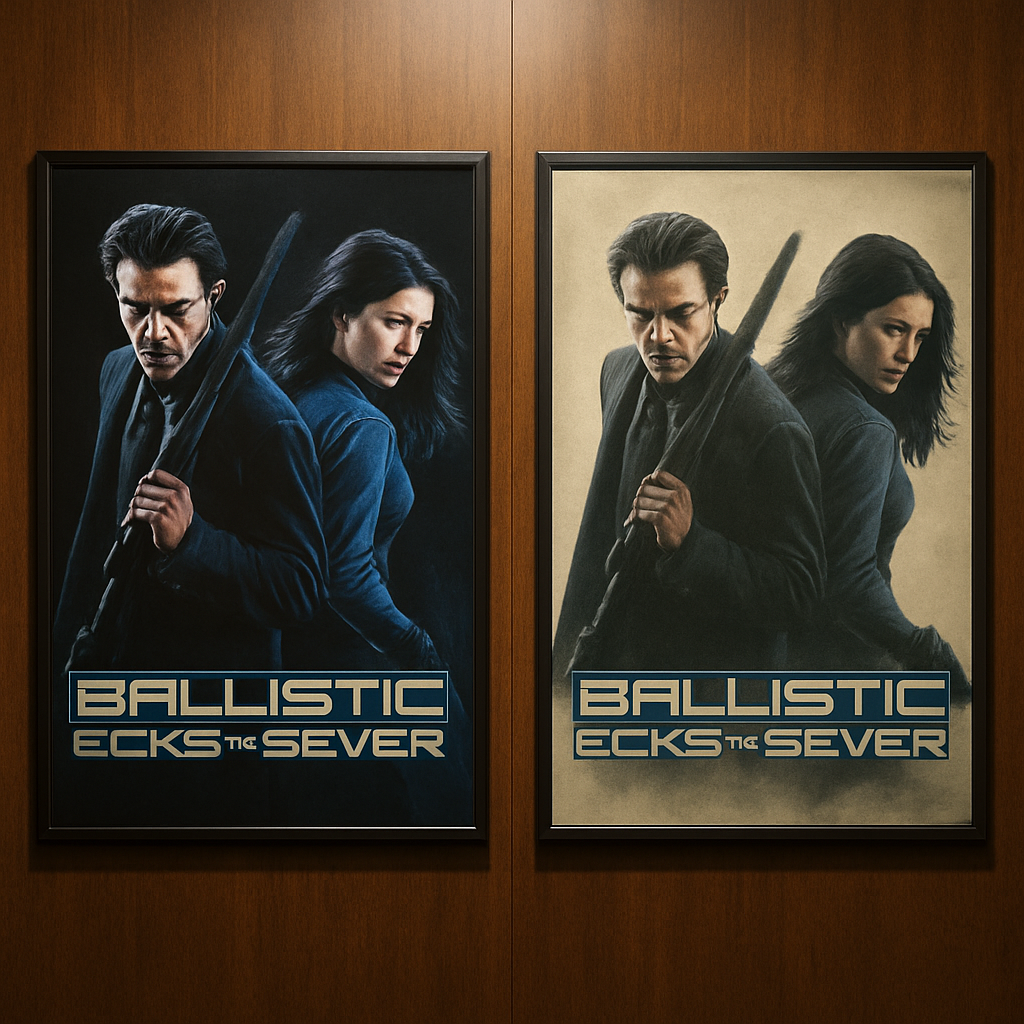 Ballistic Ecks vs Sever 2002 Poster Guide
