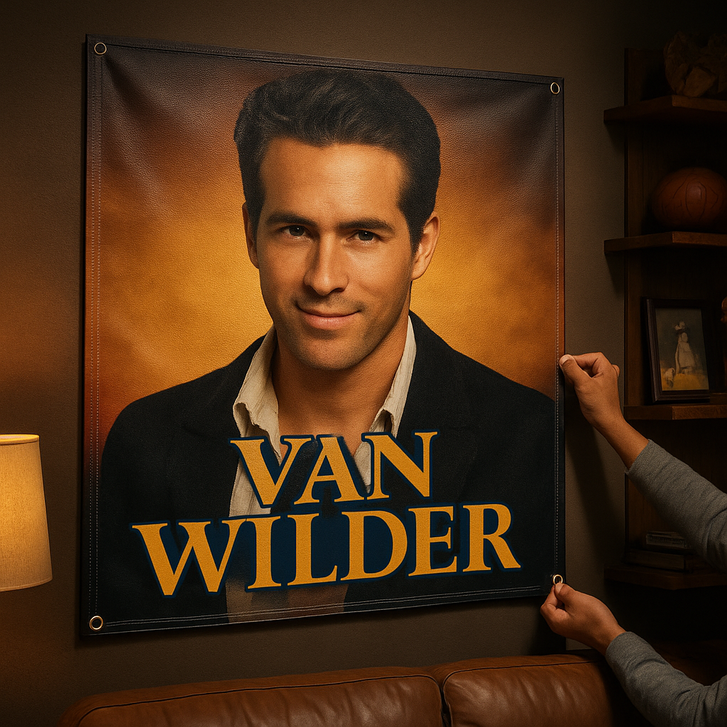 How to Display a Van Wilder 2002 Vinyl Banner
