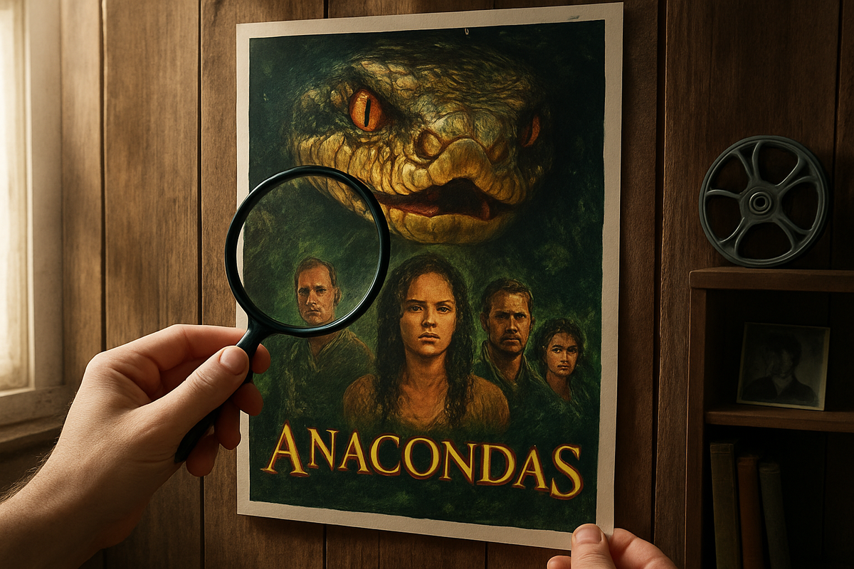 How to Spot Fake Anacondas 2004 Movie Posters