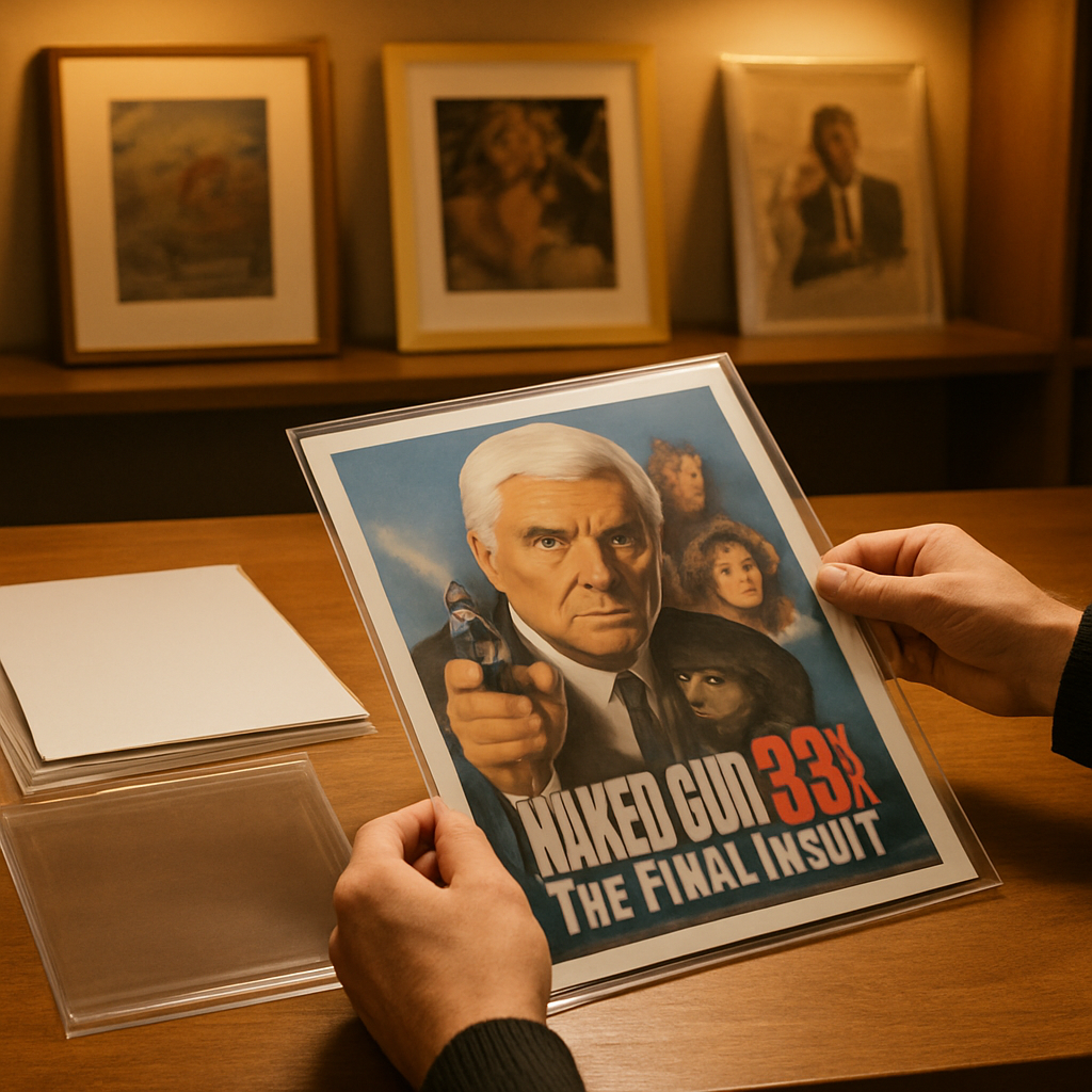 How to Preserve Naked Gun 33 1/3 Posters
