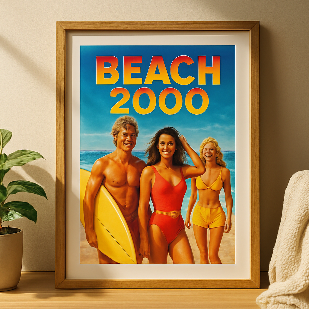 Protect Your Beach 2000 Poster From Sun Damage
