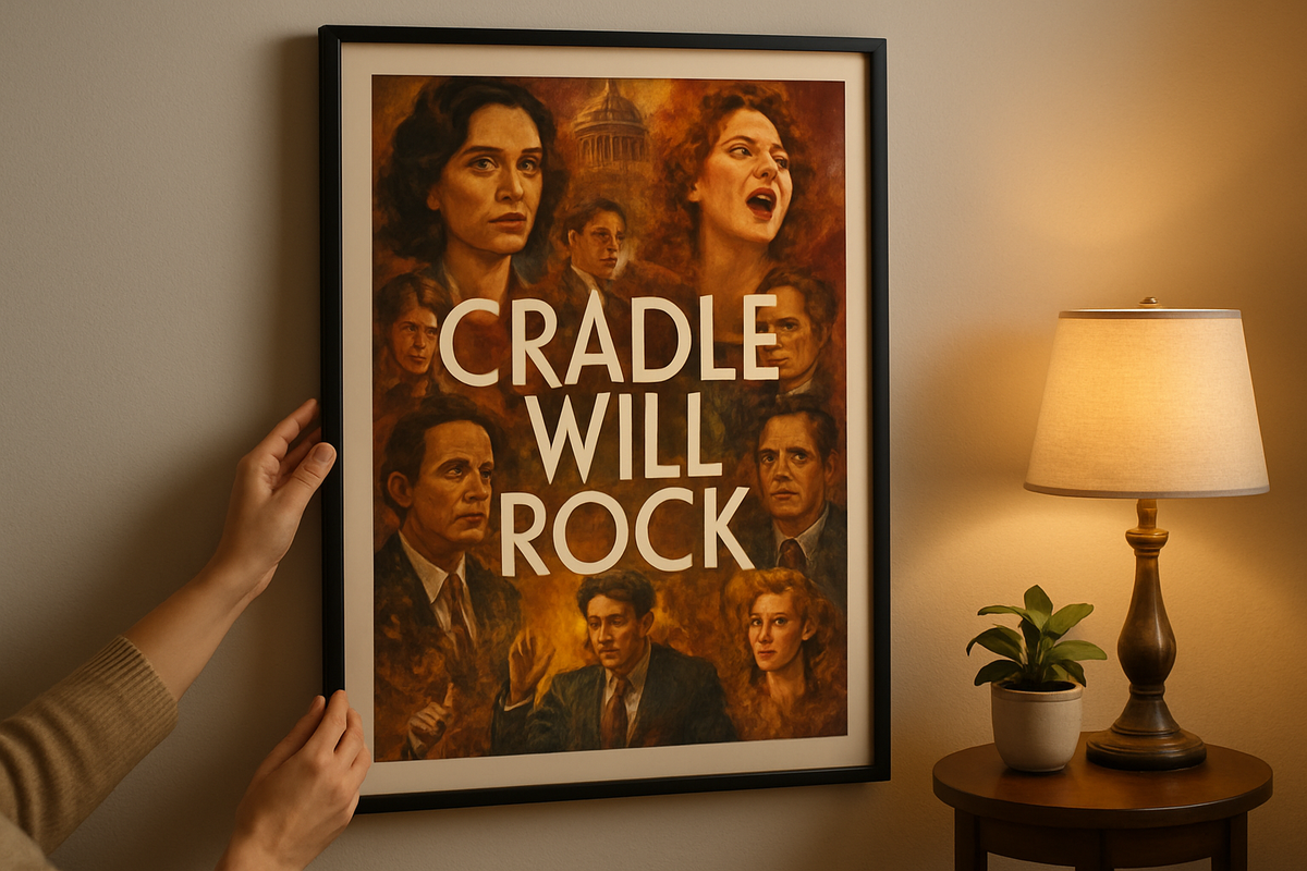 How to Display Your Cradle Will Rock 1999 Movie Poster