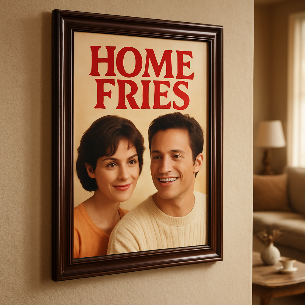 Avoid Damaging Home Fries 1998 Poster When Hanging