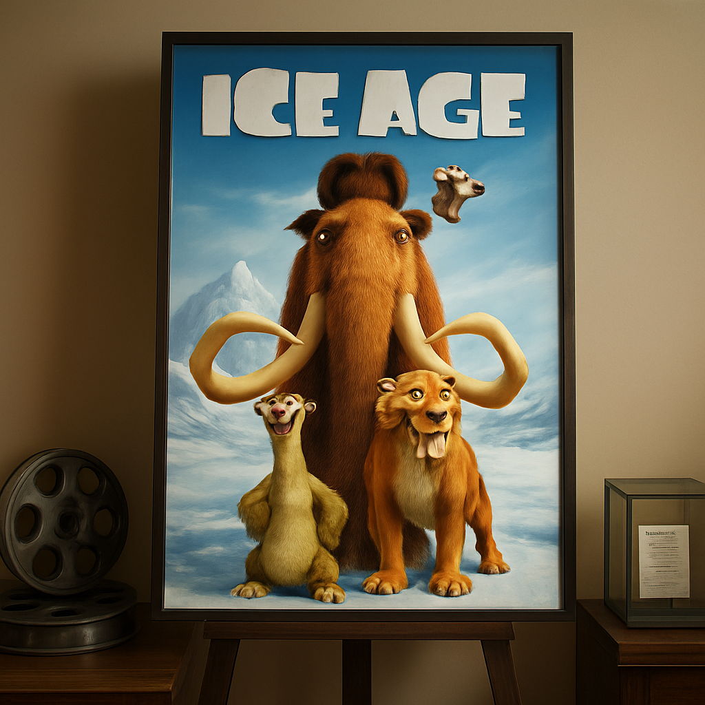 Why Ice Age 2002 Original Poster Is a Must Have