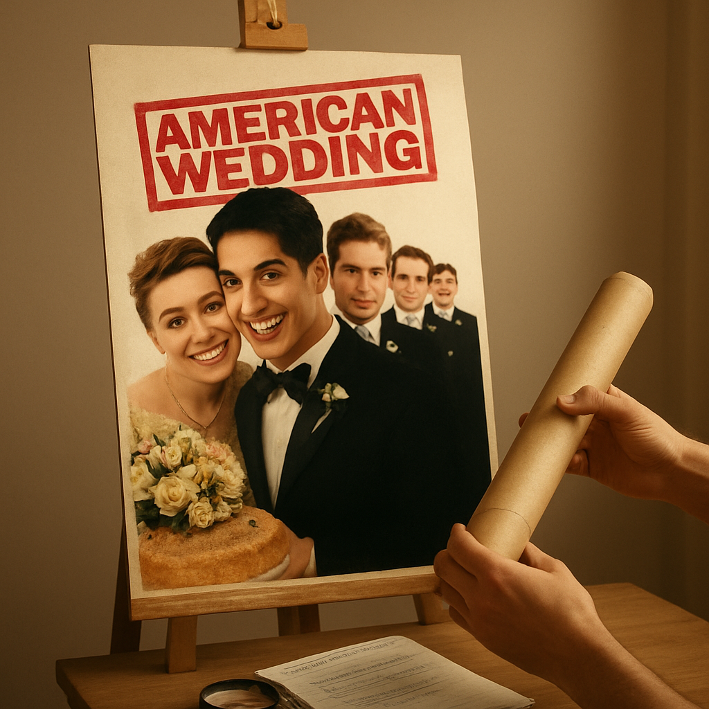 How to Spot an Authentic American Wedding 2003 Poster