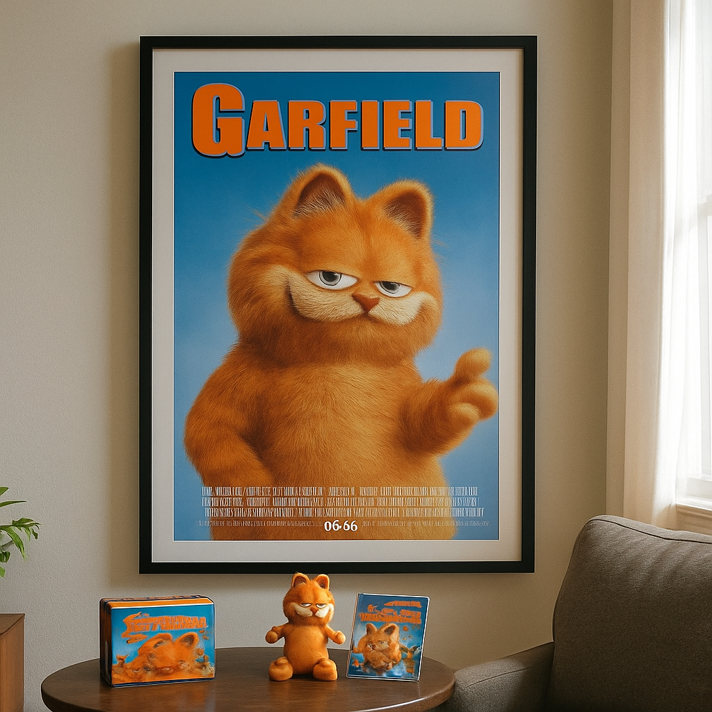 Where to Find Authentic Garfield 2004 Movie Poster
