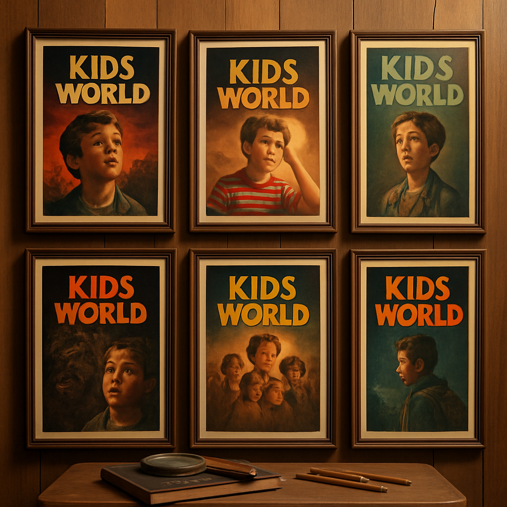 Top 5 Reasons to Collect Kids World Posters