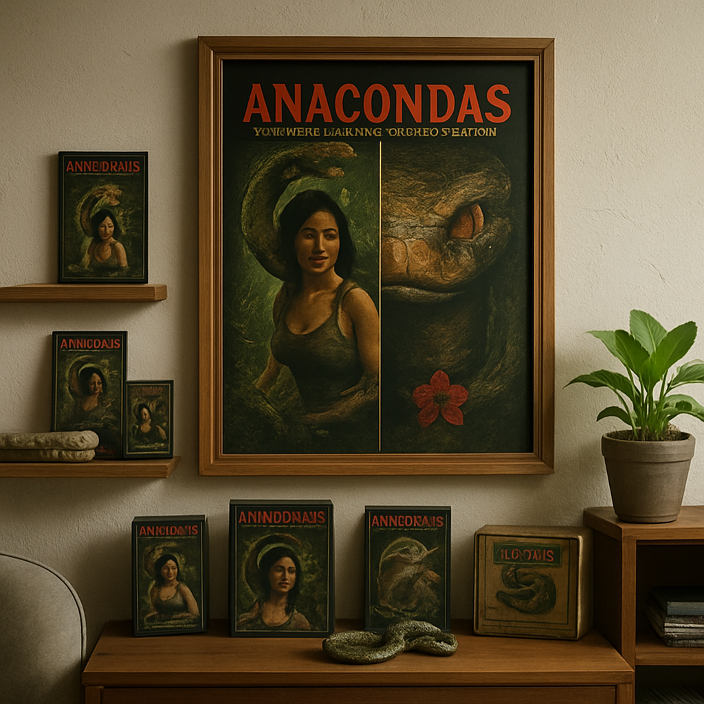 Why Collect Anacondas Blood Orchid Posters