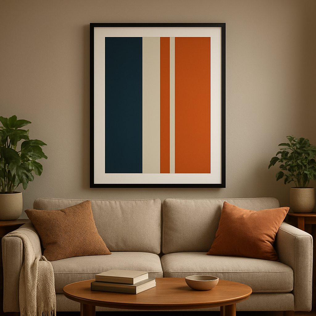 7 Ways to Style a Racing Stripes Poster