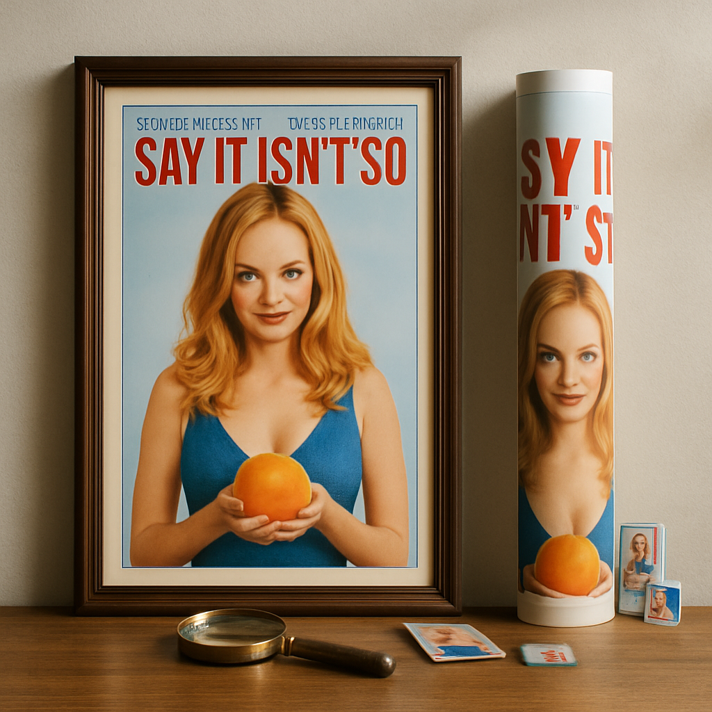Top Reasons to Collect Say It Isnt So Movie Poster