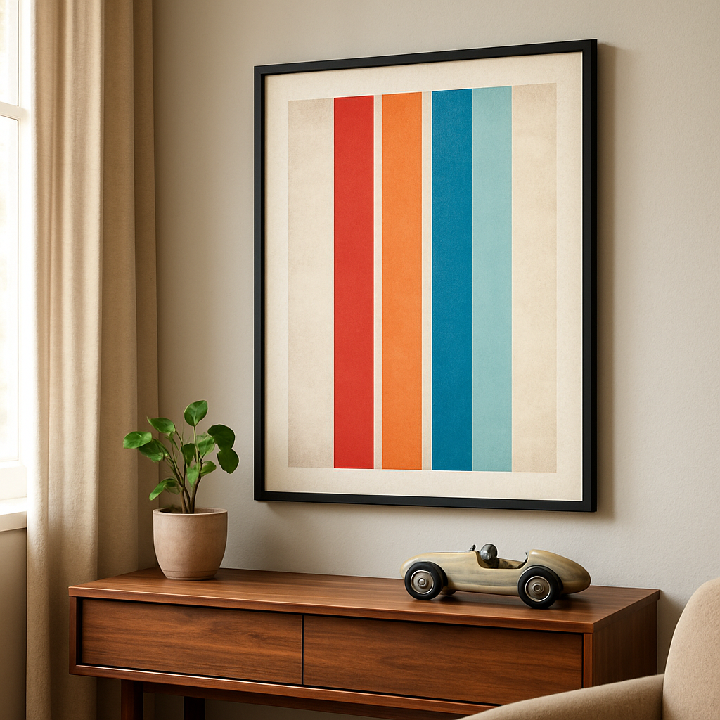 7 Ways to Display a Racing Stripes 2005 Poster