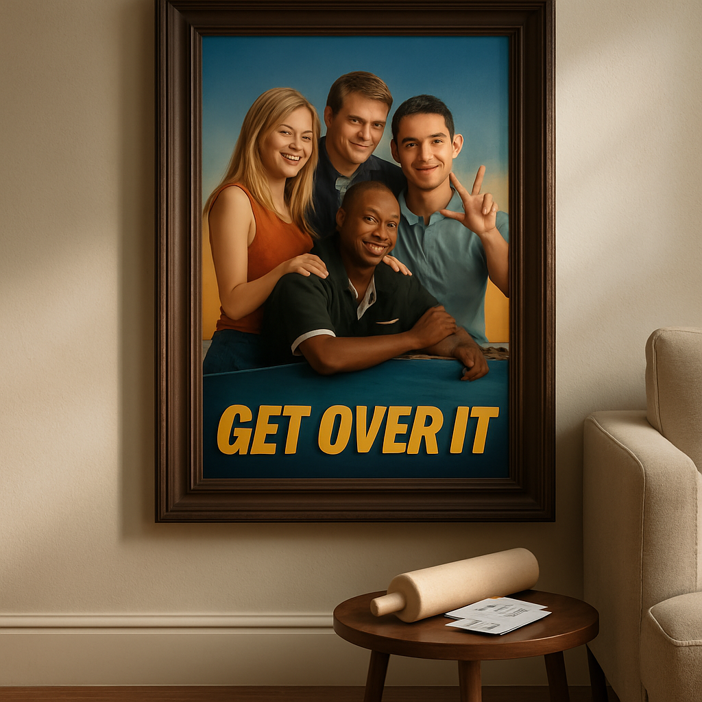 Prevent Warping on Get Over It 2001 Posters