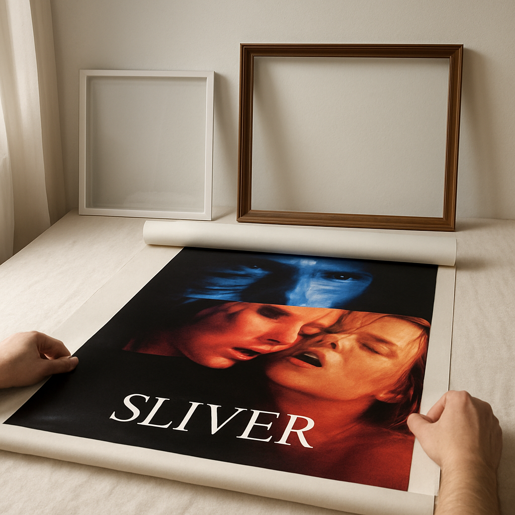 Sliver 1993 Poster Frame and Care Guide