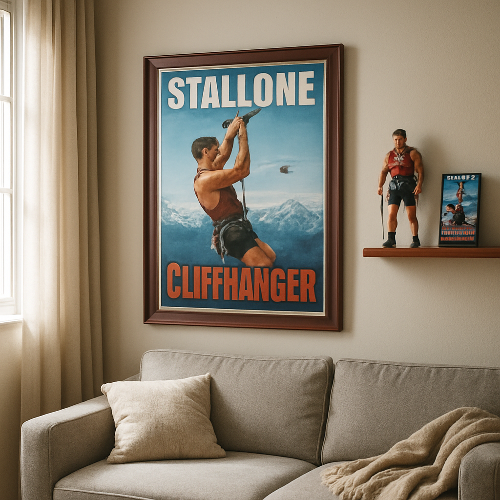 5 Ways to Display a Cliffhanger 1993 Stallone Poster