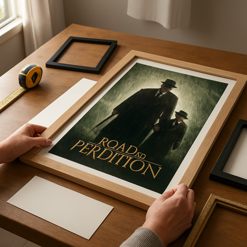 How to Frame a Road to Perdition 2002 Poster