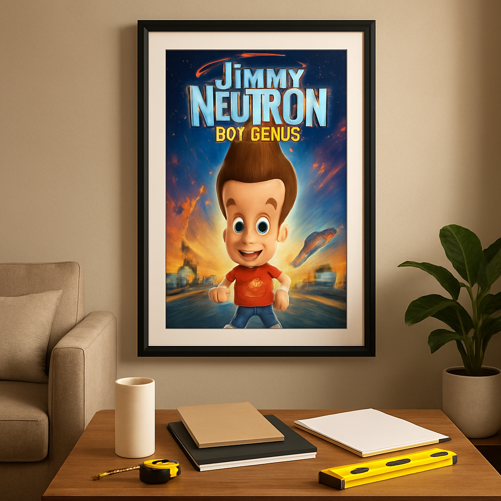 Mistakes When Framing a Jimmy Neutron Poster