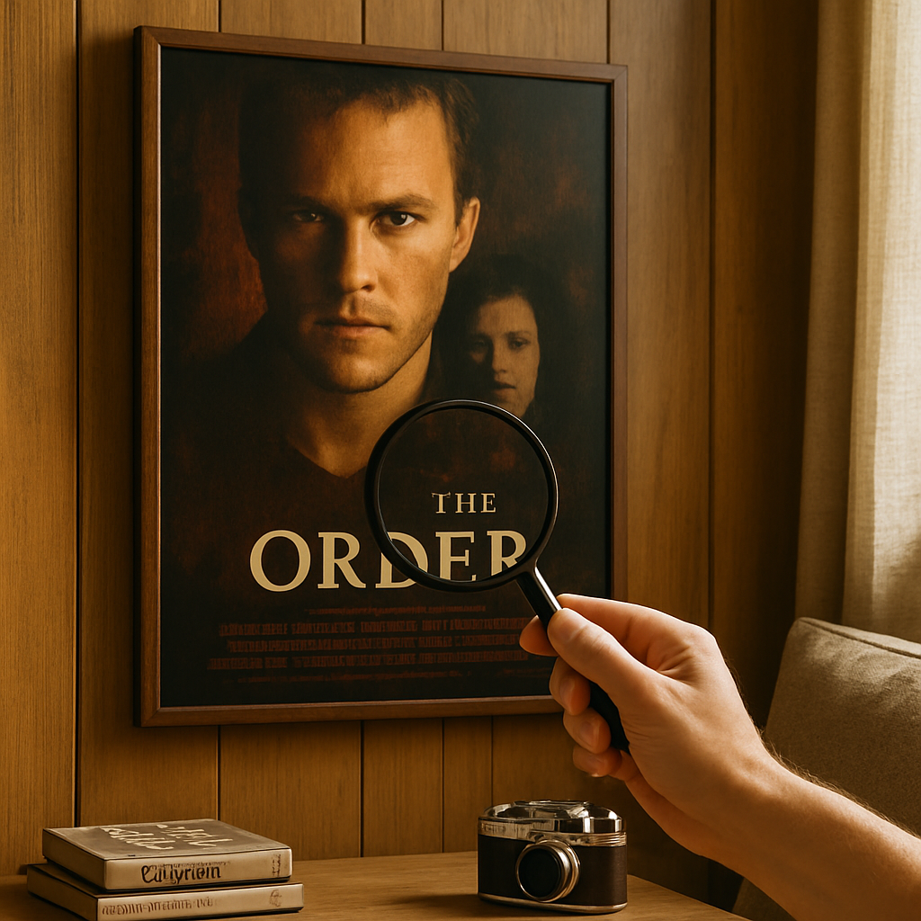 How to Spot an Original The Order 2003 Poster