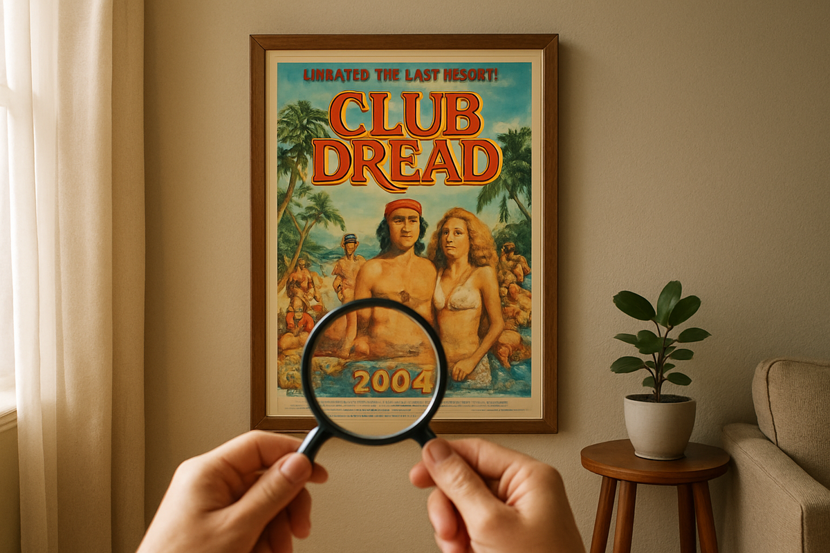 How to Authenticate a Club Dread 2004 Poster